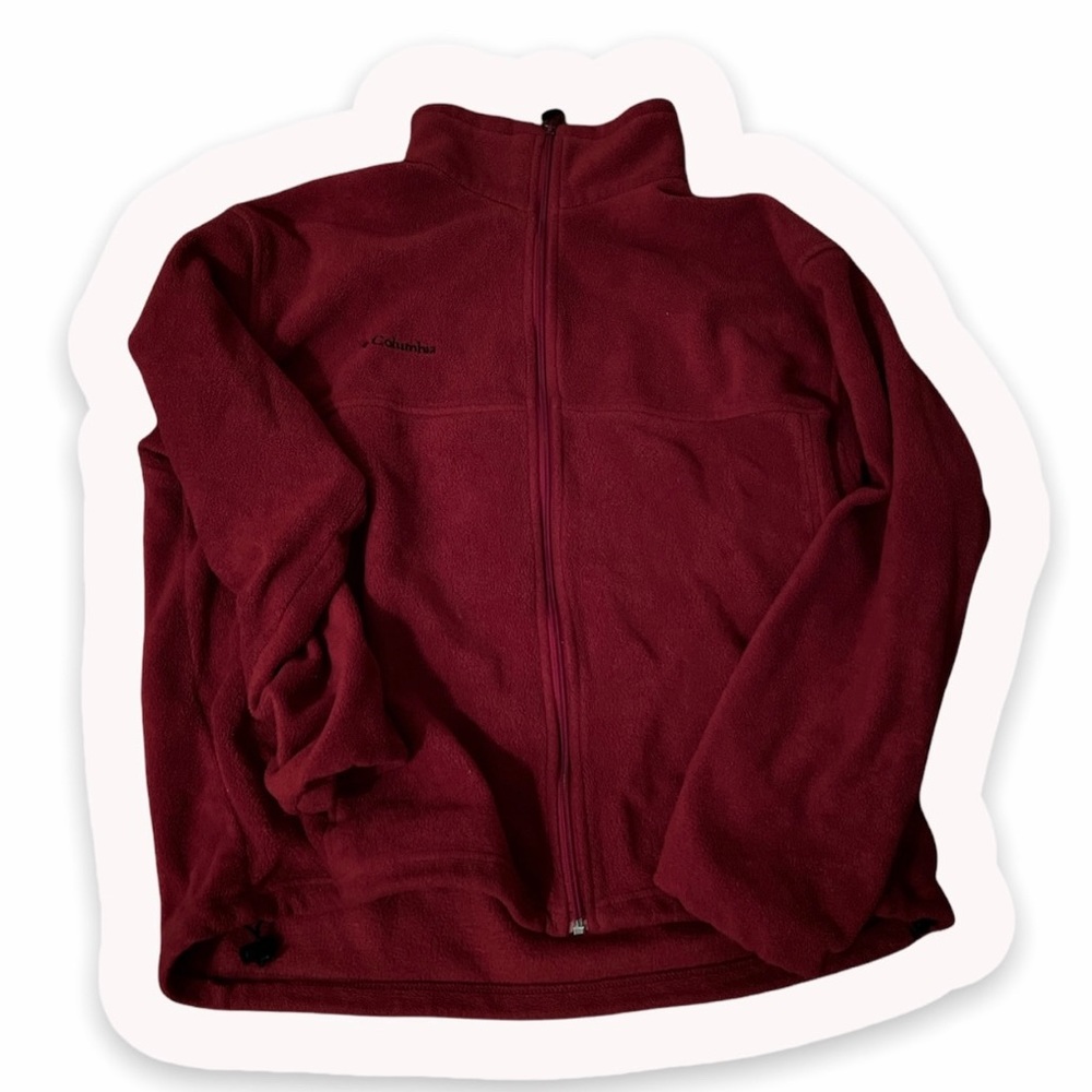 Sweater, Size: L Color: red/velvet